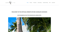 Desktop Screenshot of ericgoodlifejohnson.com