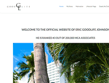Tablet Screenshot of ericgoodlifejohnson.com